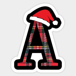 Christmas Letter Sticker